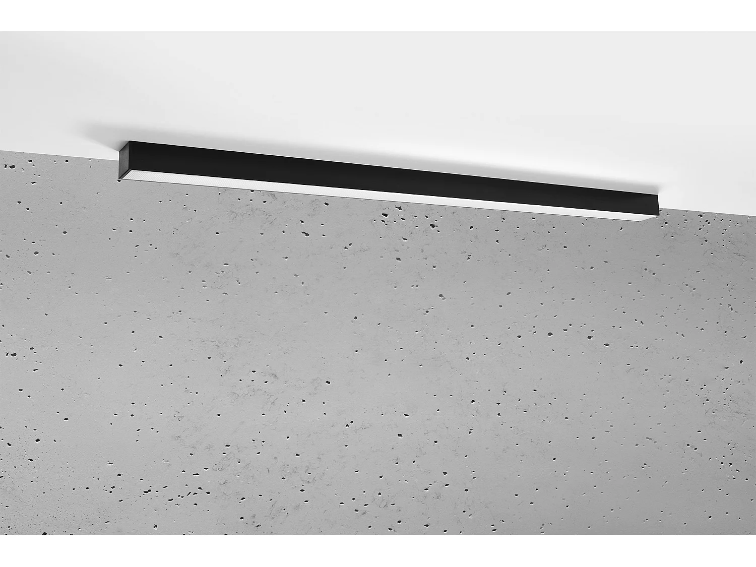 Integrierte LED-Wandleuchten Schwarz 115cm 4000K Applique LED da incasso integrate Nero 115cm 4000K