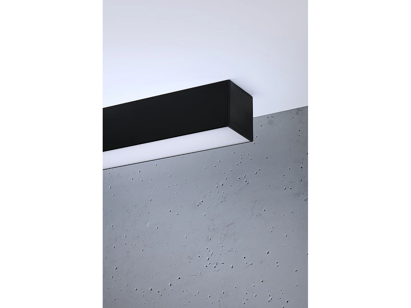 Integrierte LED-Wandleuchten Schwarz 115cm 4000K Applique LED da incasso integrate Nero 115cm 4000K