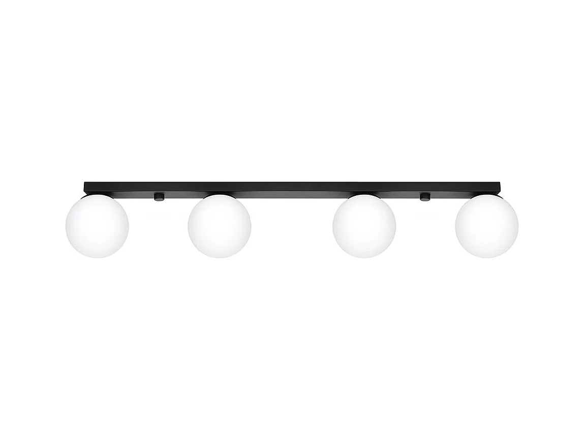 Sollux Yoli Plafonnier Globe Noir
