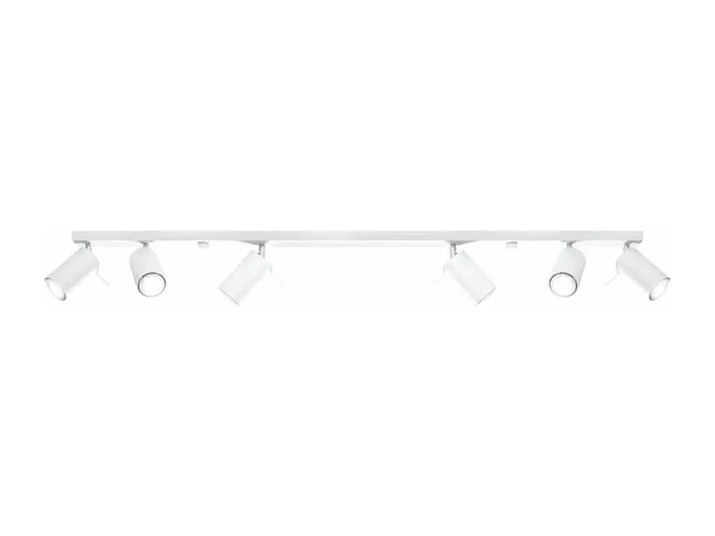 Sollux RING - 6 Light Spotlight Bar Bianco, GU10