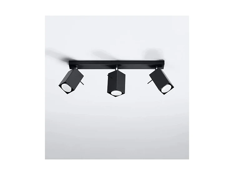 Sollux MERIDA - 3 licht Strahler Bar Schwarz, GU10