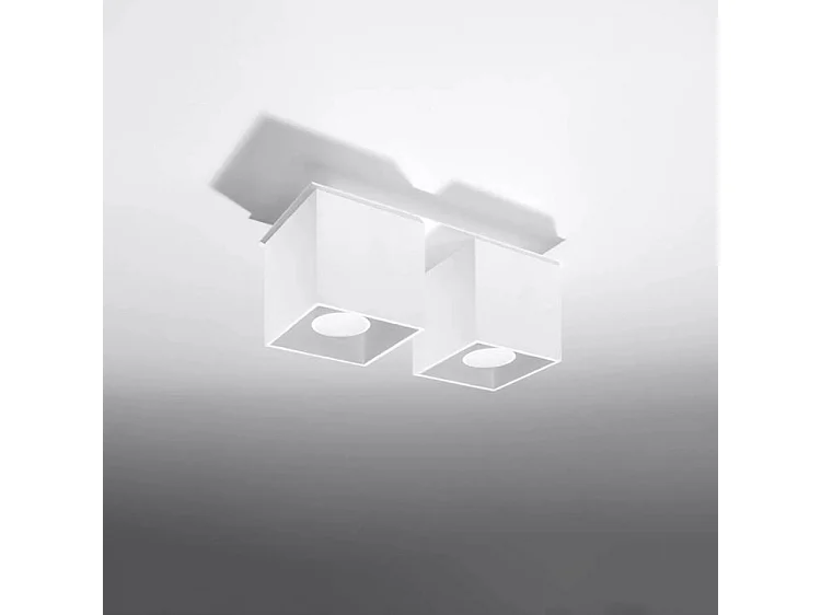 Sollux QUAD Downlight à 2 lumières, blanc, GU10