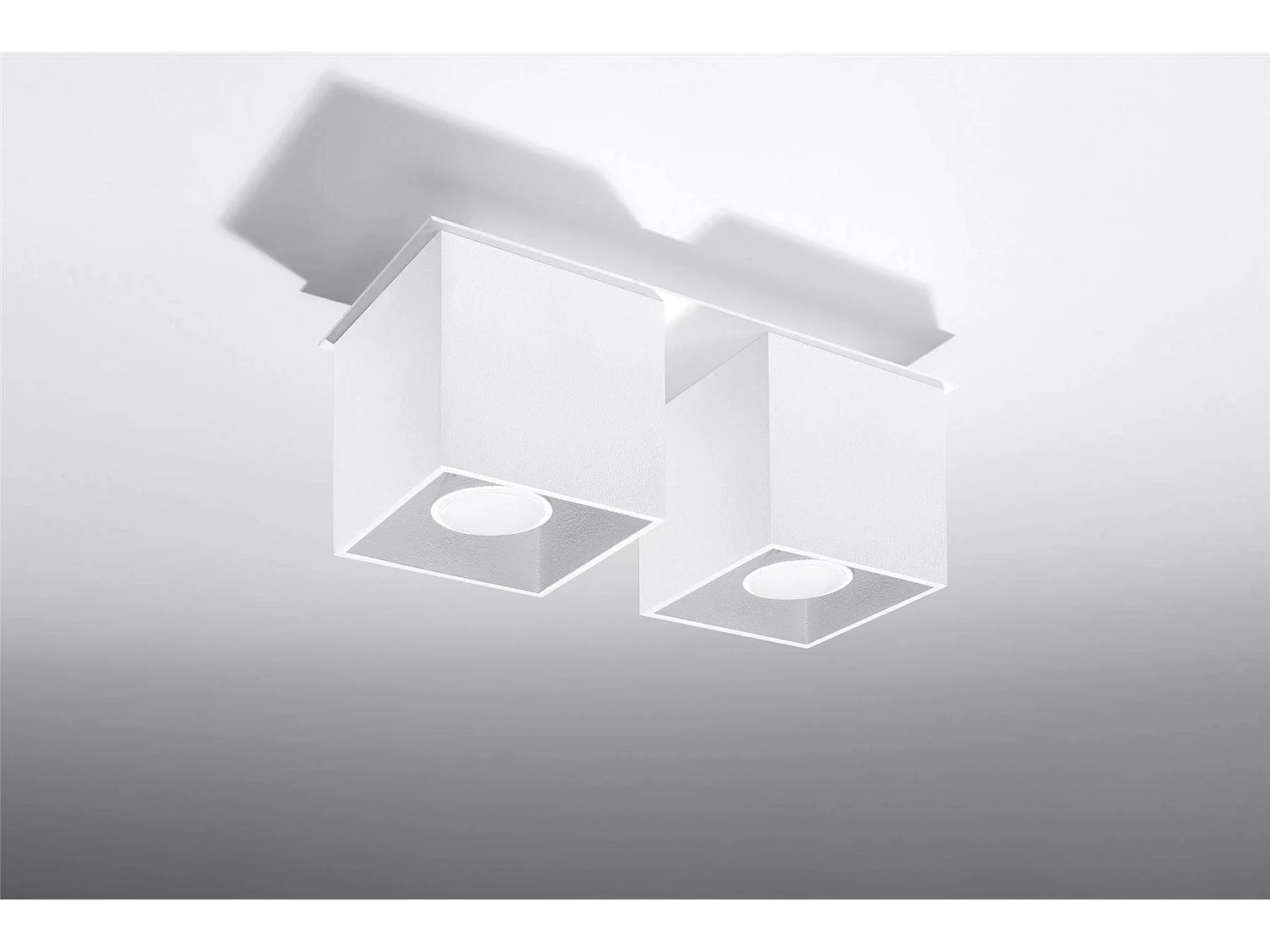 Sollux QUAD Downlight à 2 lumières, blanc, GU10