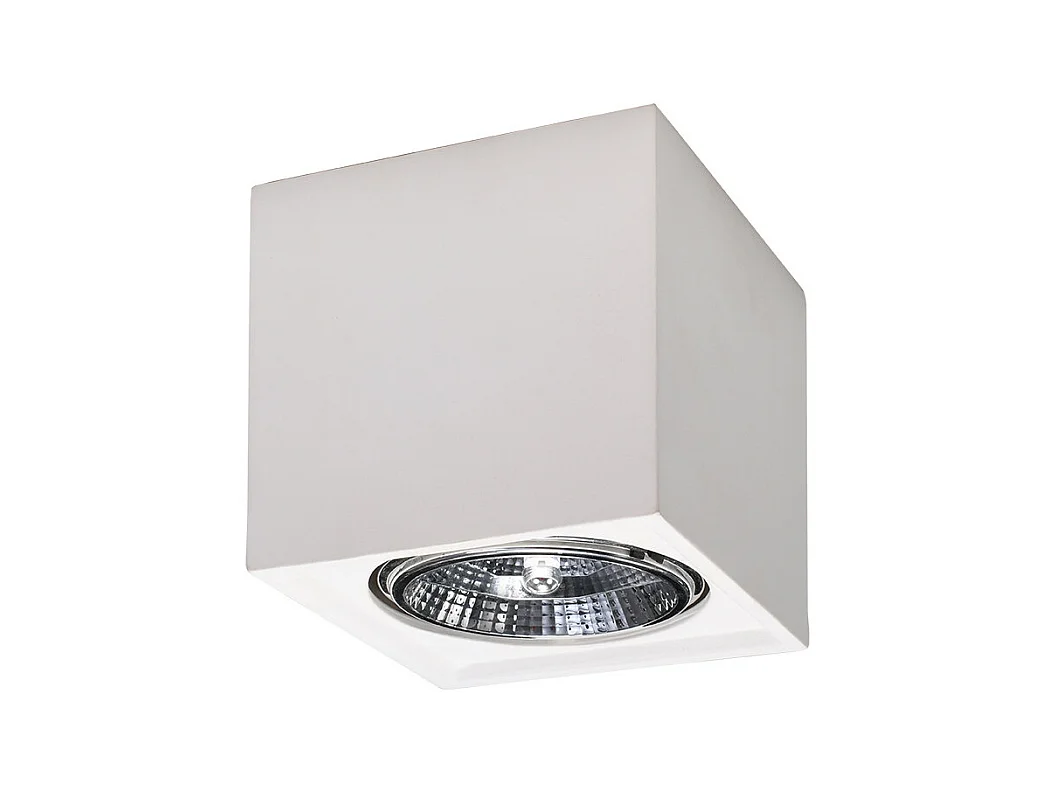 Aufbau-Downlights Keramik-Wandleuchte Weiß GU10/ES111 Faretti da parete in ceramica da superficie bianca GU10/ES111