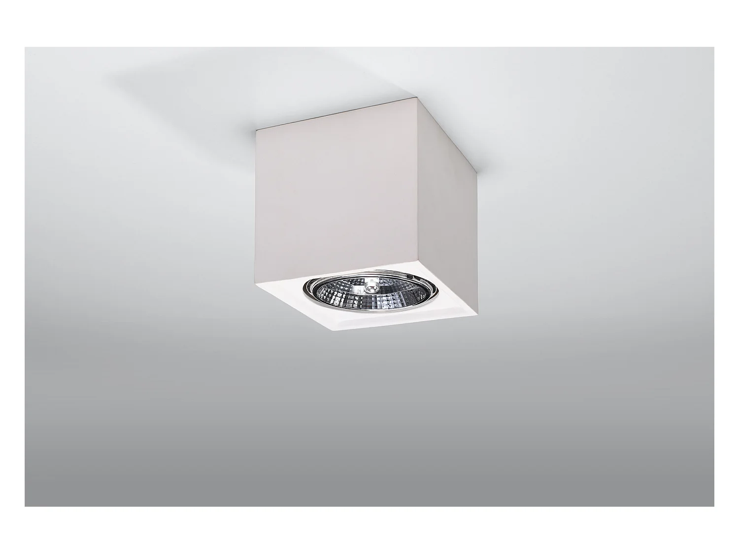 Surface Mounted Ceramic Abwärtsstrahlers Wall Lamp White GU10/ES111 Aufbau-Abwärtsstrahlers Keramik-Wandleuchte Weiß GU10/ES111