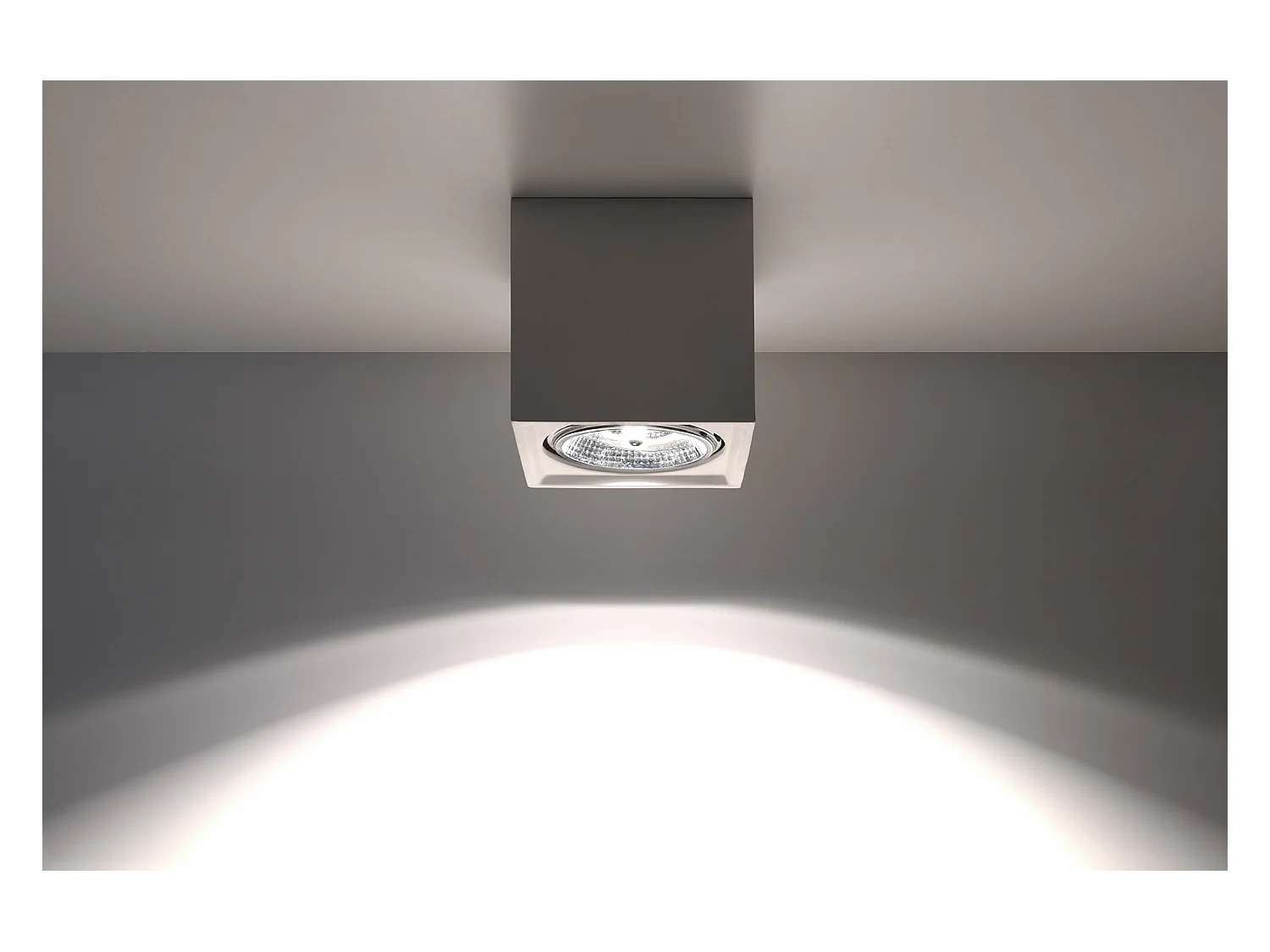 Surface Mounted Ceramic Abwärtsstrahlers Wall Lamp White GU10/ES111 Aufbau-Abwärtsstrahlers Keramik-Wandleuchte Weiß GU10/ES111