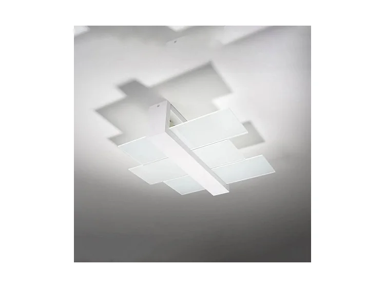 Sollux FENIKS Plafonnier à 2 Lumières Blanc, E27