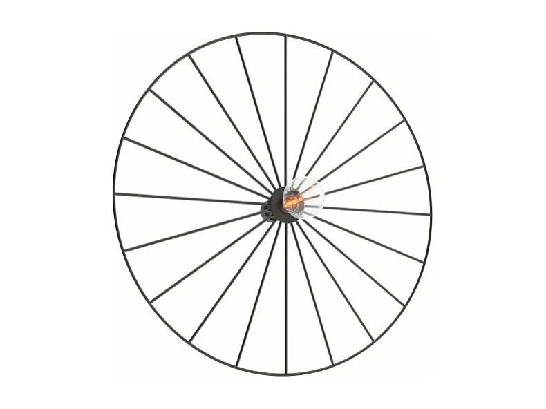 Sollux Lighting Sirkel Applique murale, noir, 45m, 1x E27