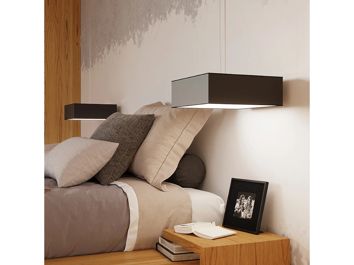 Plafon HORUS 55 czarny