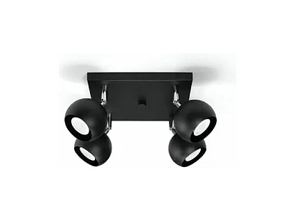 Sollux OCULARE Projecteur à 4 lumières noir, GU10