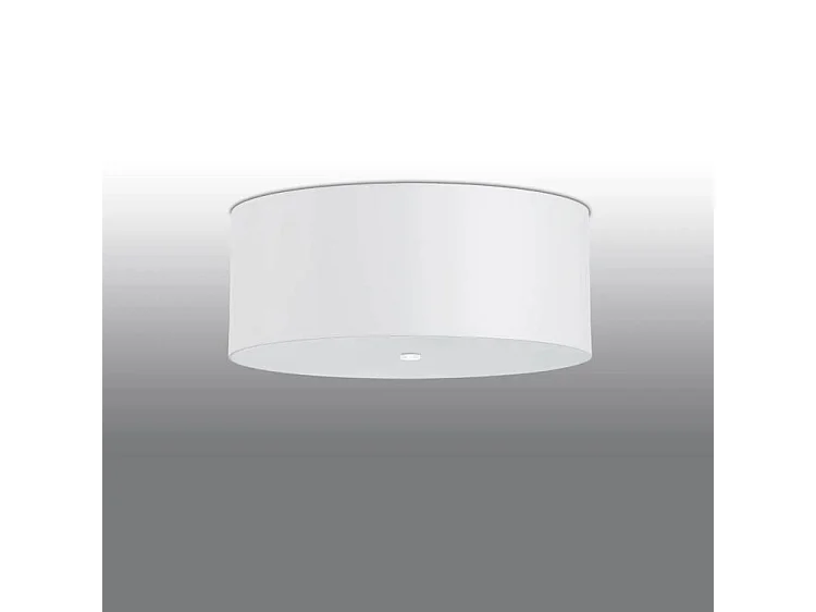 Plafondlampen Otto Minimalistisch Van  - 6 Lichtbronnen - L.70 X H.35 Cm - Wit