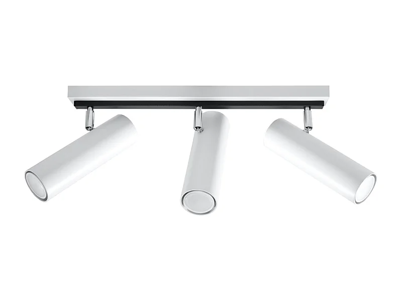 Sollux DIREZIONE Barre de projecteur à 3 lumières blanc, GU10