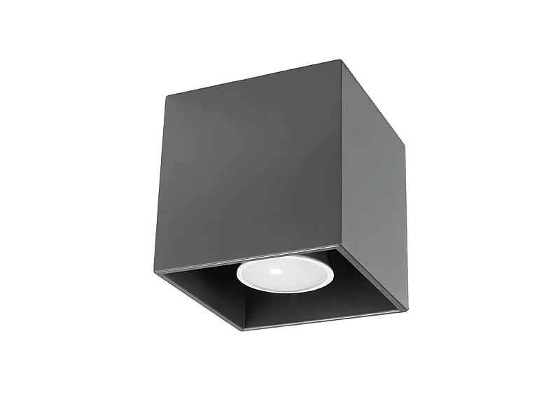 Plafon QUAD 1 antracyt