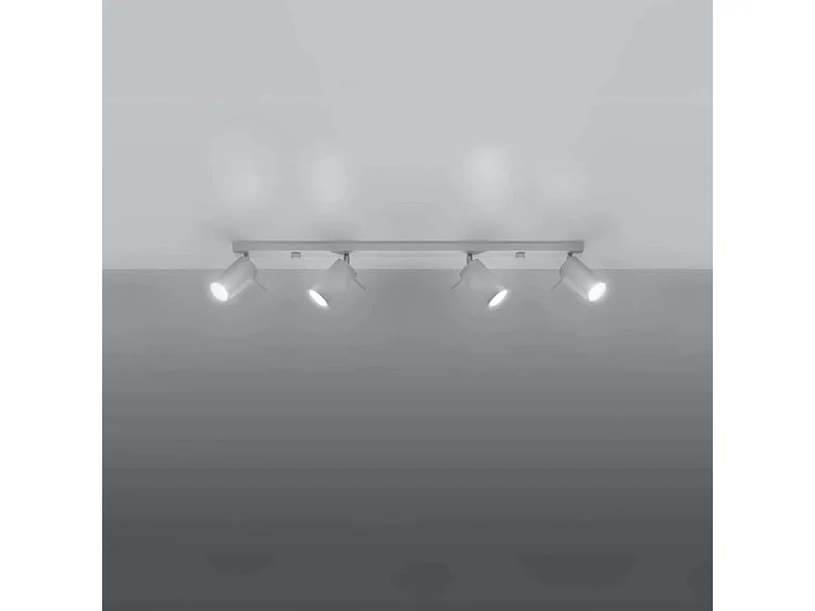 Sollux RING Spot Bars Flush 4 Lumière Blanc GU10