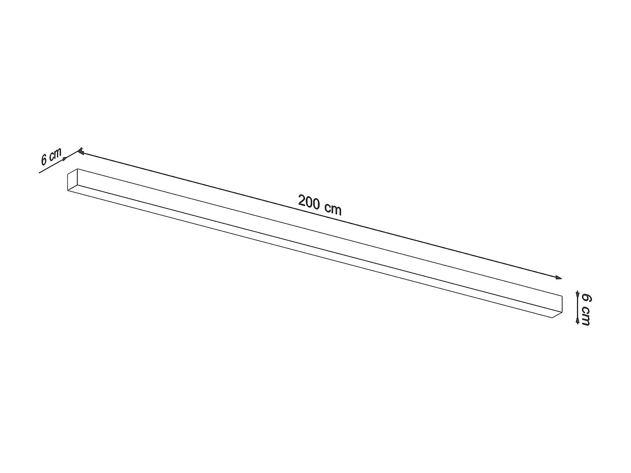 Sollux Pinne Integriertes LED-Semi-Flush-Licht weiß