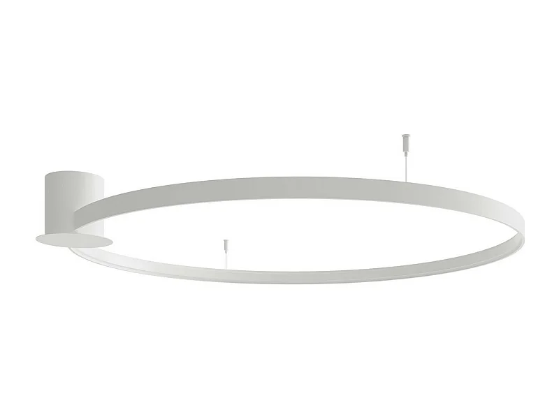 Sollux lichting Rio Integriertes LED LED Halbbündiges Licht, Weiß, 4000K, 7820lm