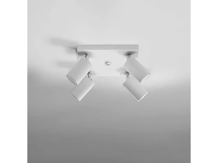 Sollux RING Projecteur à 4 lumières blanc, GU10