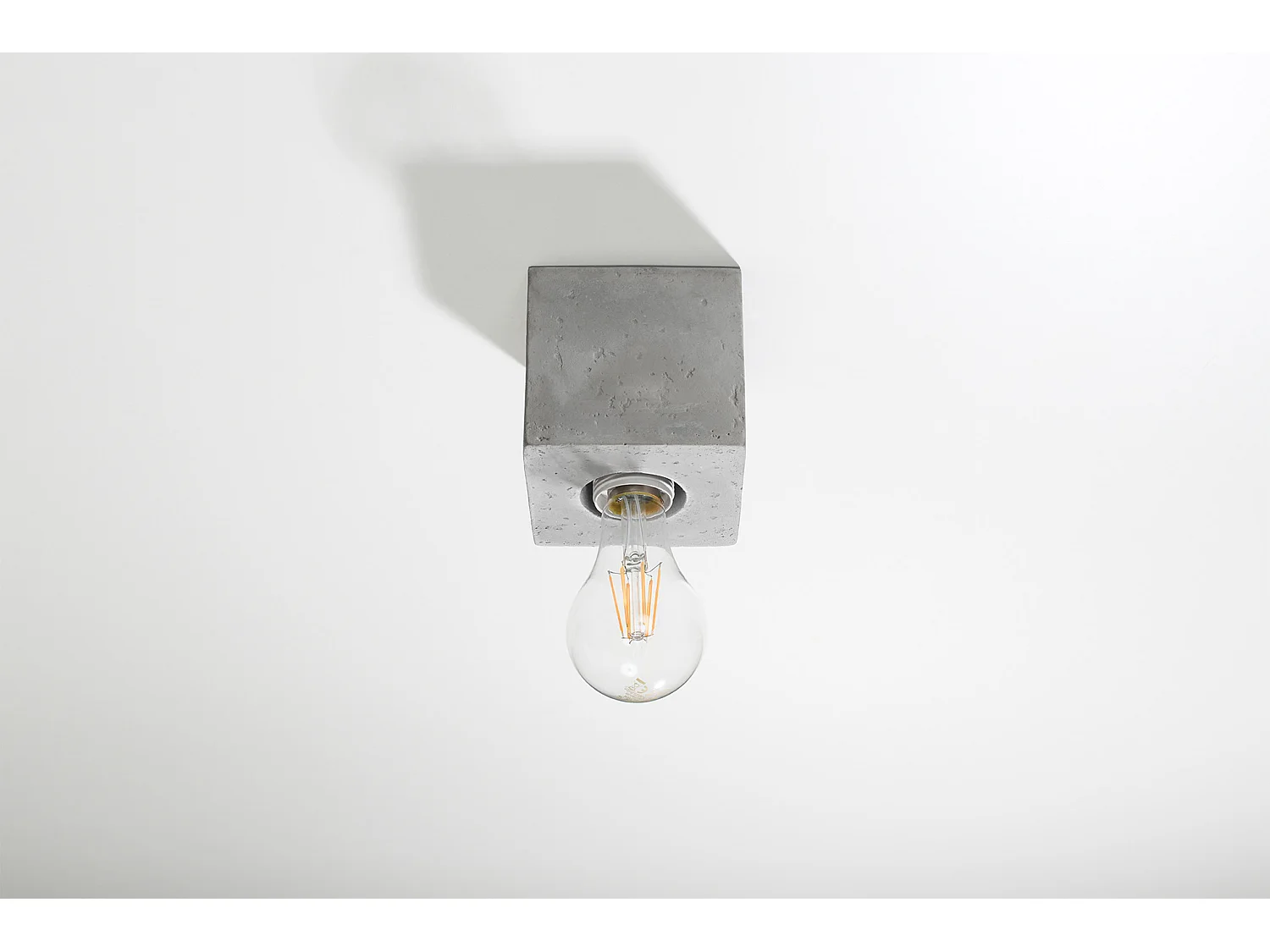 Aufbau-Downlights flächenbündig hellgrau E27 Downlight da superficie Incasso grigio chiaro E27