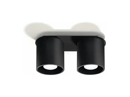 Sollux ORBIS Downlight à 2 lumières, noir, GU10