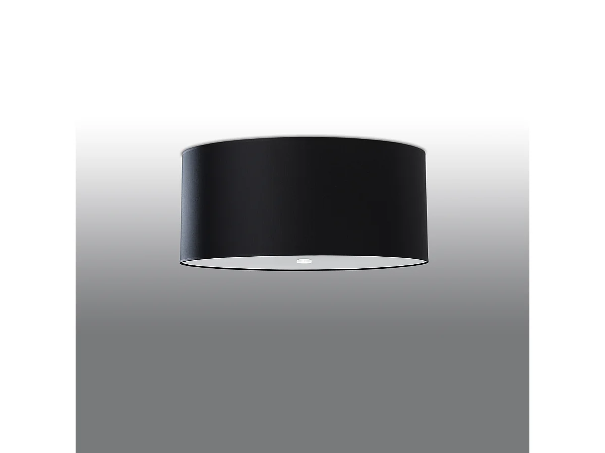 Zylindrisches Spüllicht Schwarz 60cm E27 Incasso Cilindrico Nero 60cm E27