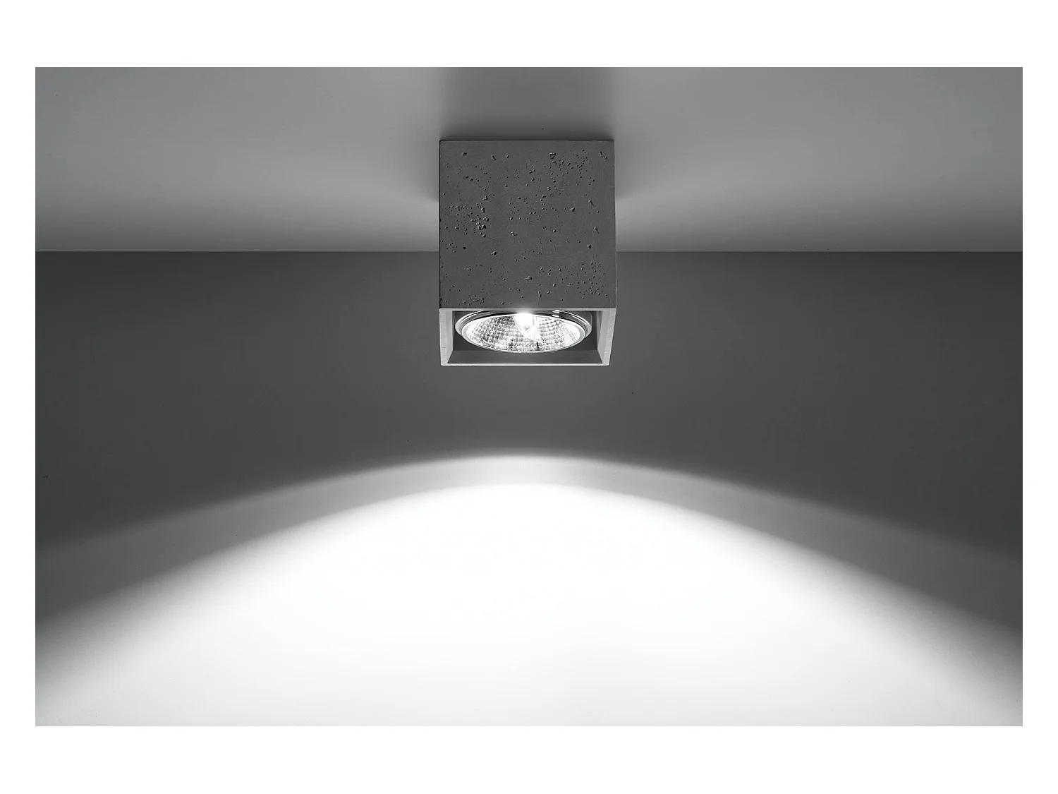 Sollux VALDE Downlights en saillie Flush Light Grey GU10