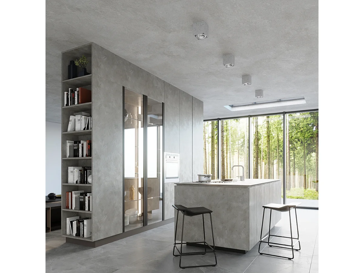 Sollux VALDE Downlights en saillie Flush Light Grey GU10