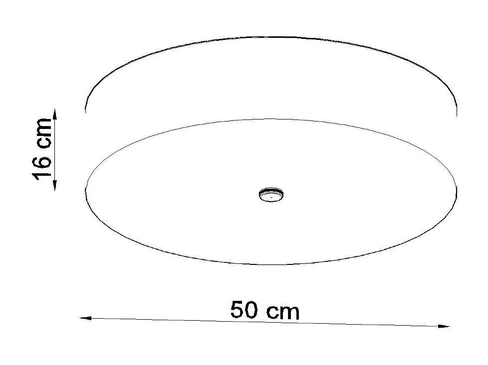 zylindrisch Flush licht White 50cm E27 Zylindrisches Unterputzlicht Weiß 50cm E27