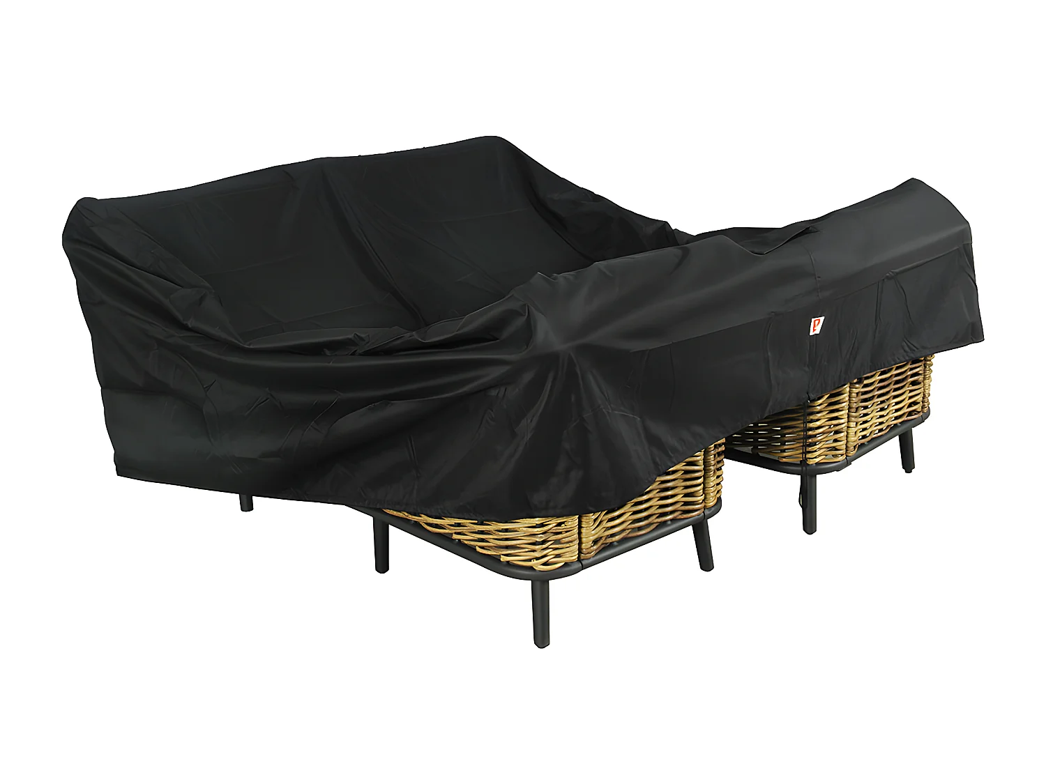 Schutzhülle für Gartensitzgruppe - 175 x 175 x 90 cm - AGOU von UBAGS