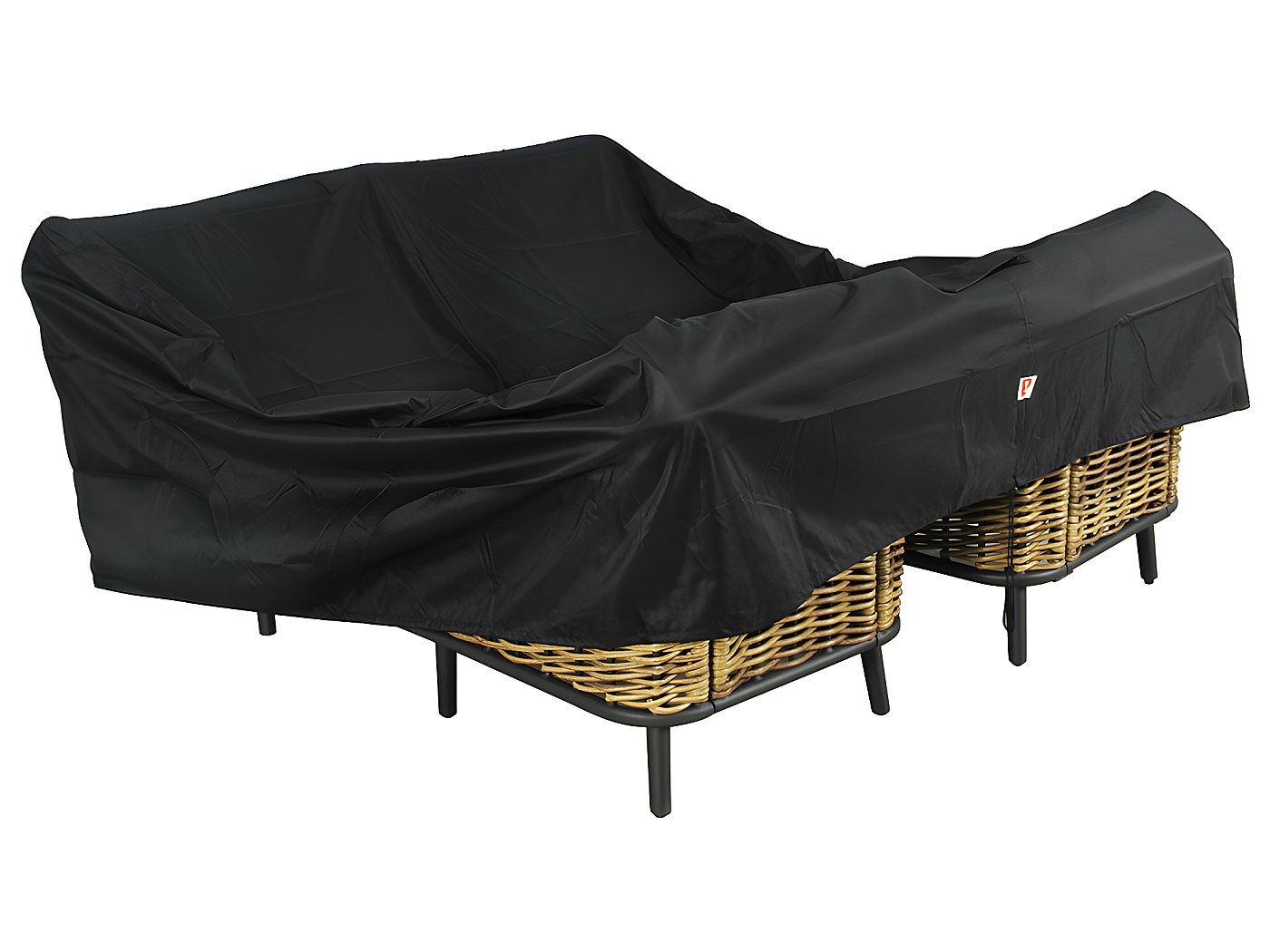 Housse de protection pour salon de jardin - 175 x 175 x H.90 cm - AGOU