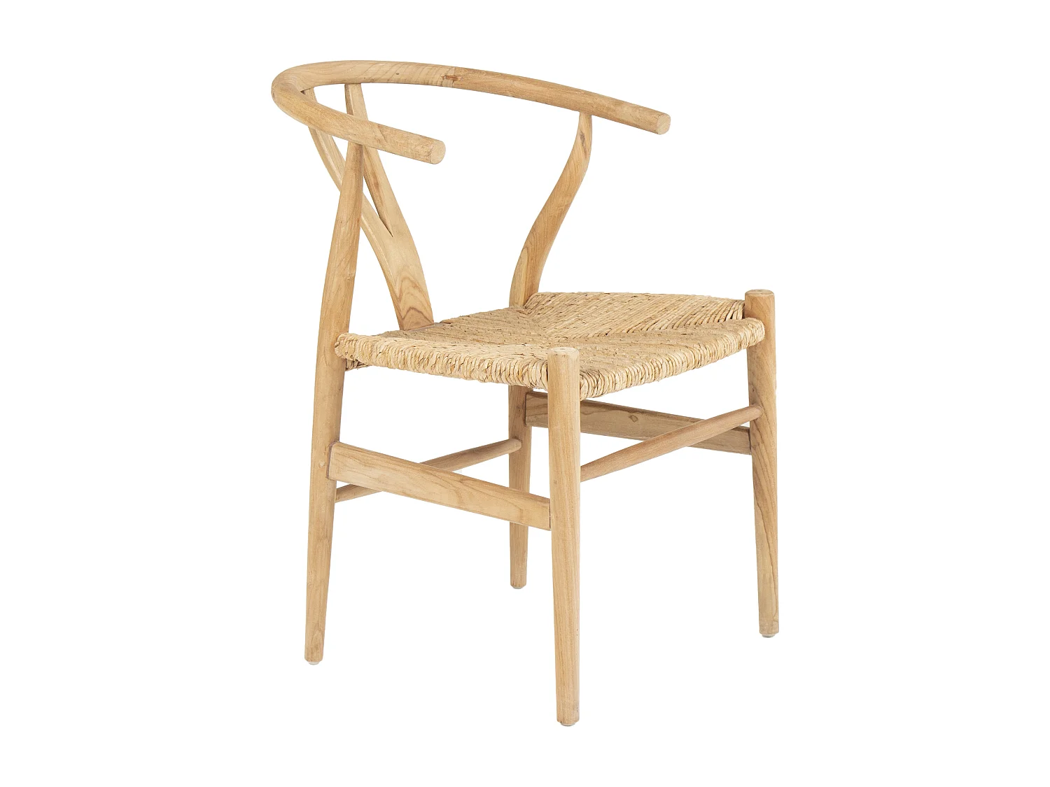 Sedia in Teak e Paglia Naturale - POGIANA