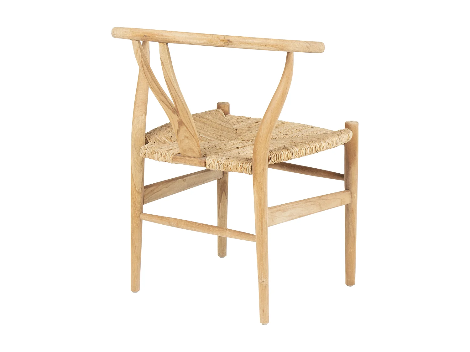 Sedia in Teak e Paglia Naturale - POGIANA