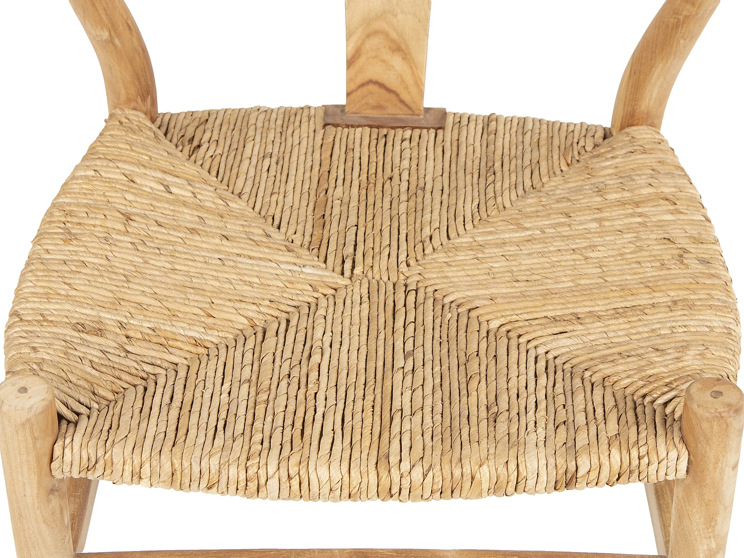 Sedia in Teak e Paglia Naturale - POGIANA