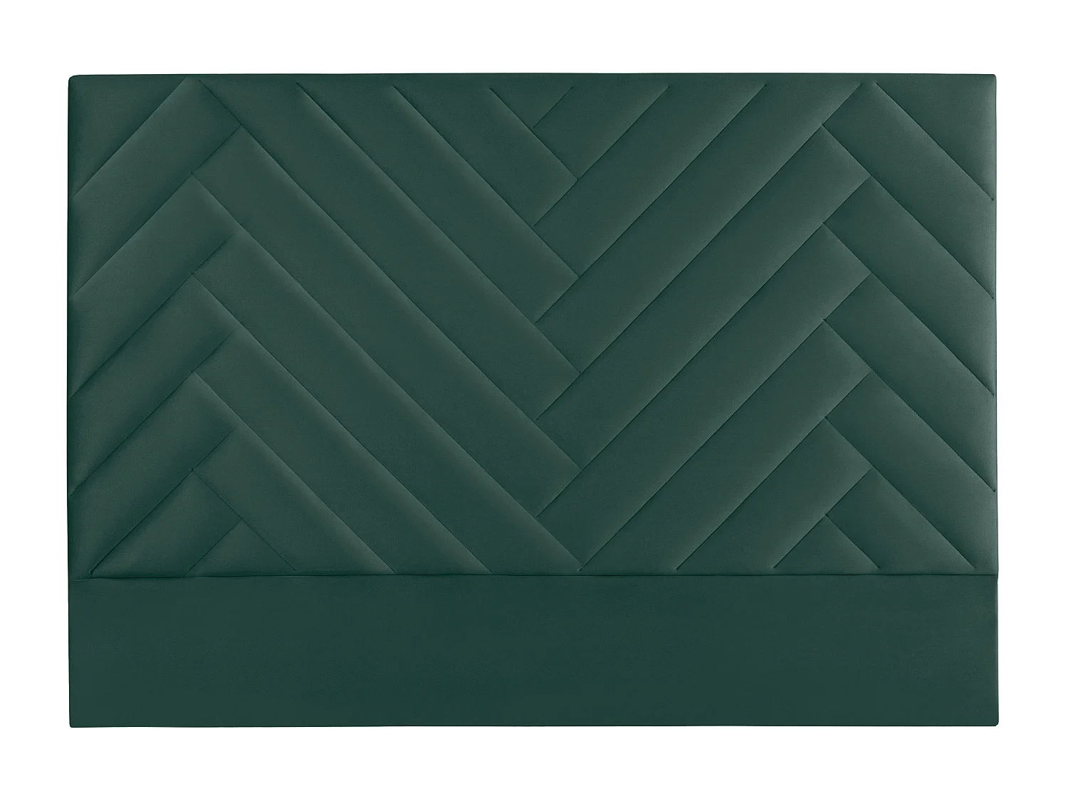 Bettkopfteil - Samt - 170 cm - Blaugrün - SUKIALI