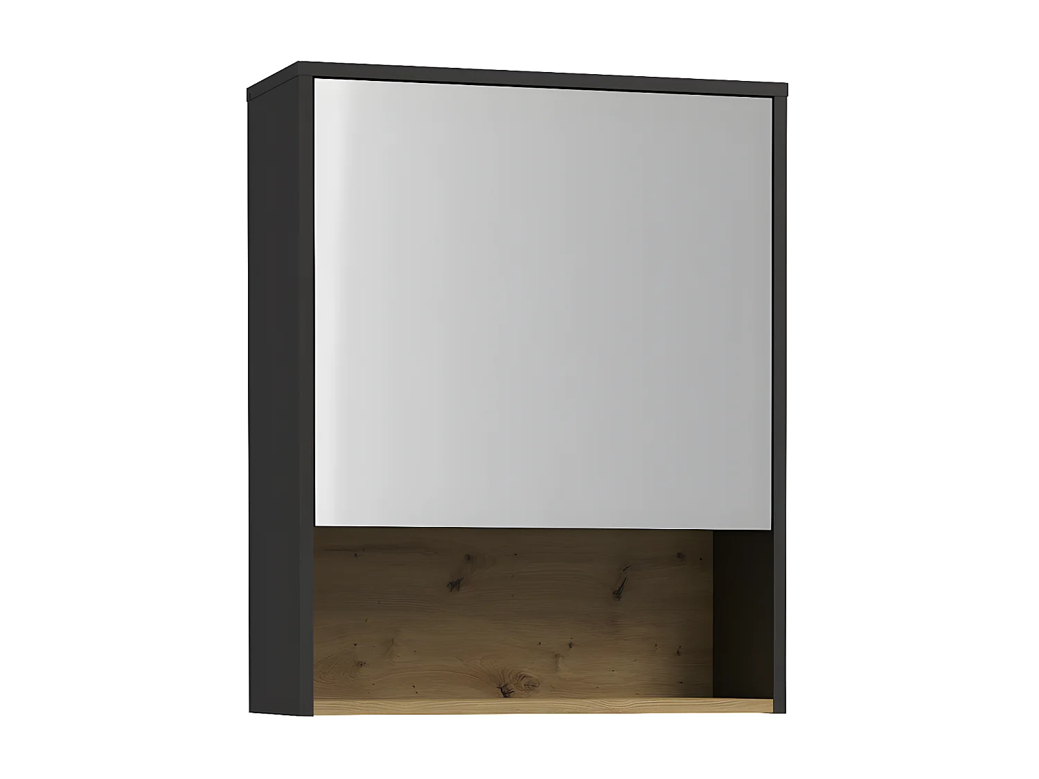 Armoire murale de salle de bain anthracite  - 60 cm - YANGRA