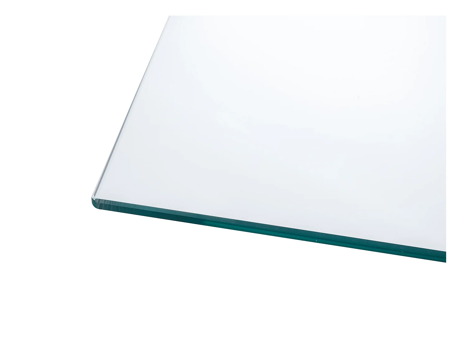 Couchtisch - Sicherheitsglas & Goldfarbenes Metall - Transparent - COSIMA