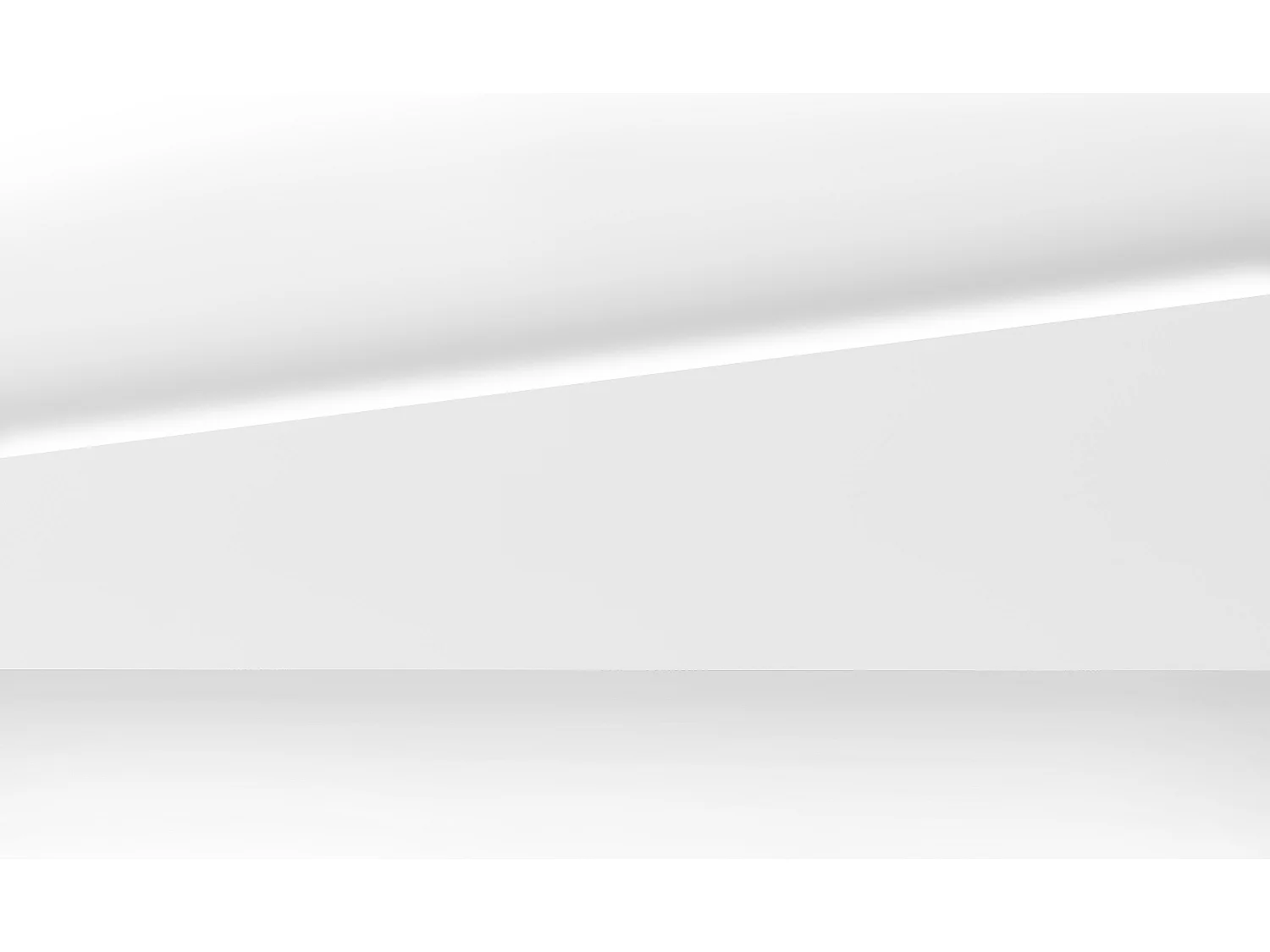 Lot de 3 corniches plafond en polystyrène L290 x l4.5 x H12 cm blanc - ROMONA