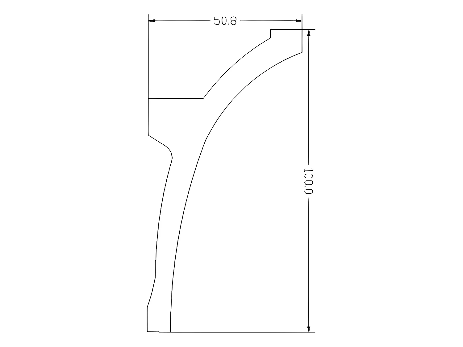 Lot de 3 corniches plafond en polystyrène L290 x l5.1 x H10 cm blanc - RANETIA