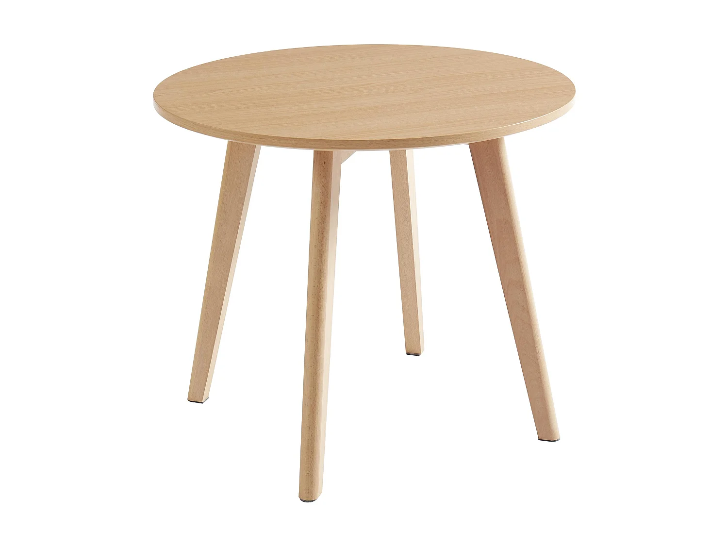 Table enfant en MDF et hêtre - Coloris : Naturel - LOULOUNE