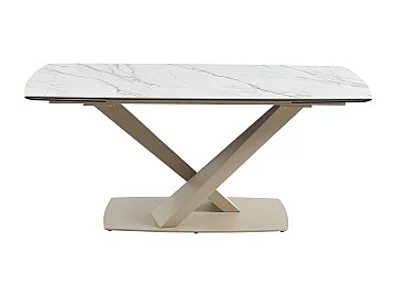 Mesa extensível branca