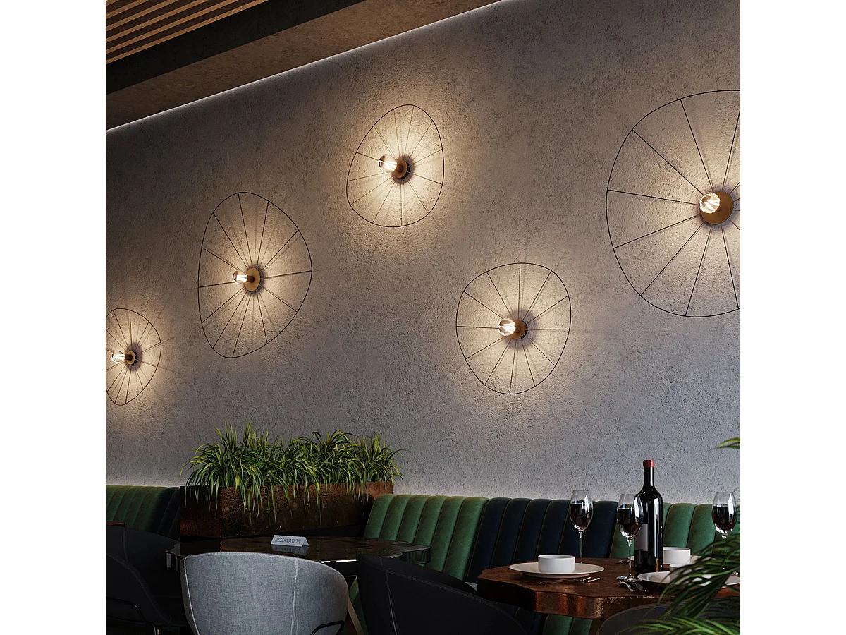 Kinkiet ESKOLA 140 czarny