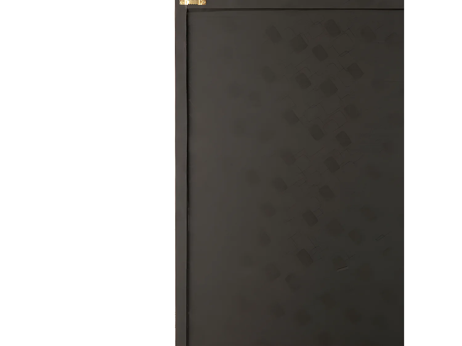 Tableau Déco "Visage Femme" 80x120cm Noir