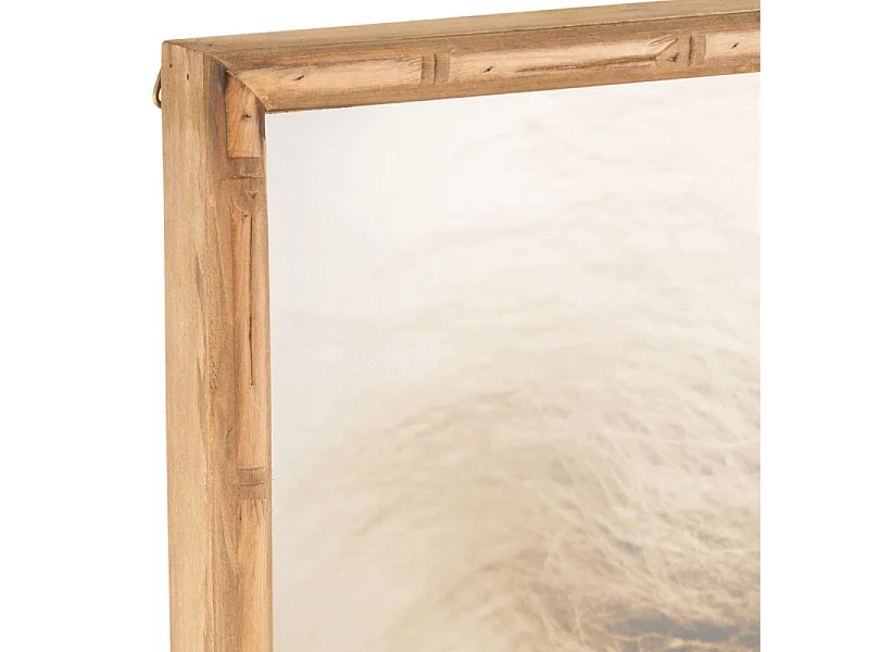 Tableau Imprimé Déco "Lion" 80x100cm Marron