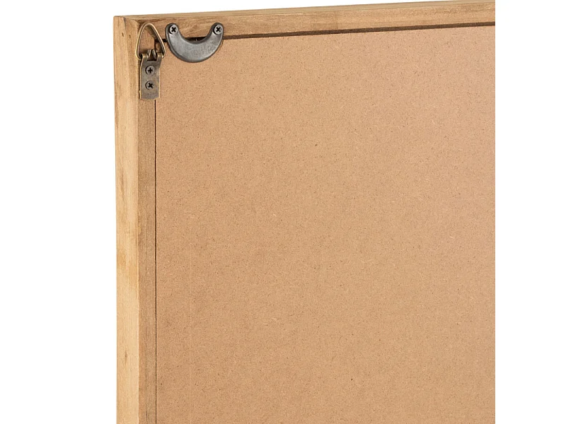 Tableau Imprimé Déco "Lion" 80x100cm Marron