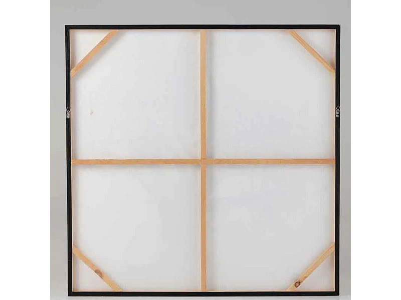 Toile Peinture Déco "Arbre" 120cm Marron & Or