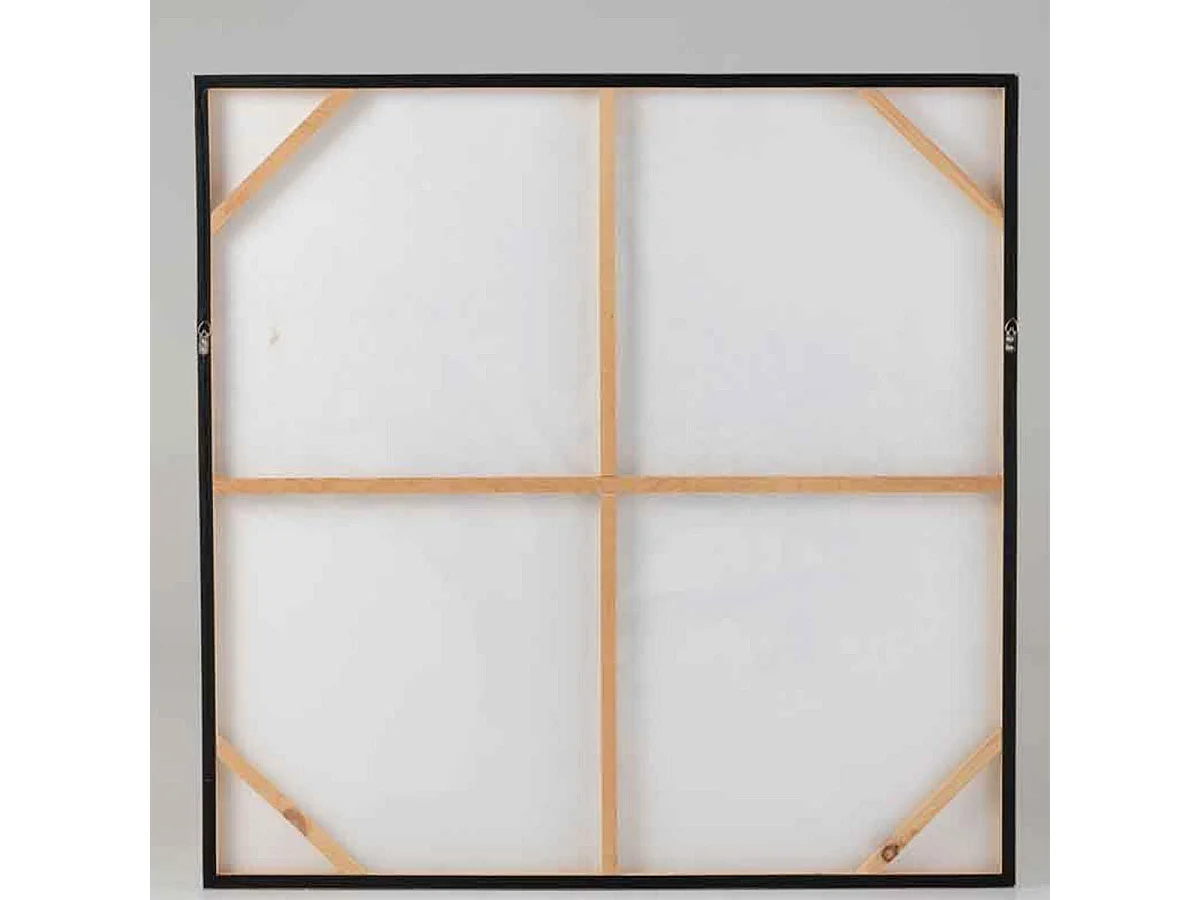 Toile Peinture Déco "Arbre" 120cm Marron & Or