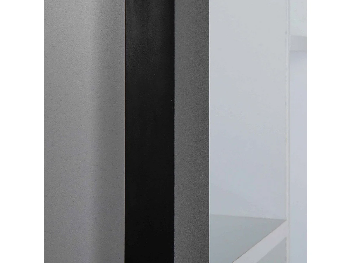 Étagère Murale 9 Compartiments "Bukan" 89cm Noir & Blanc