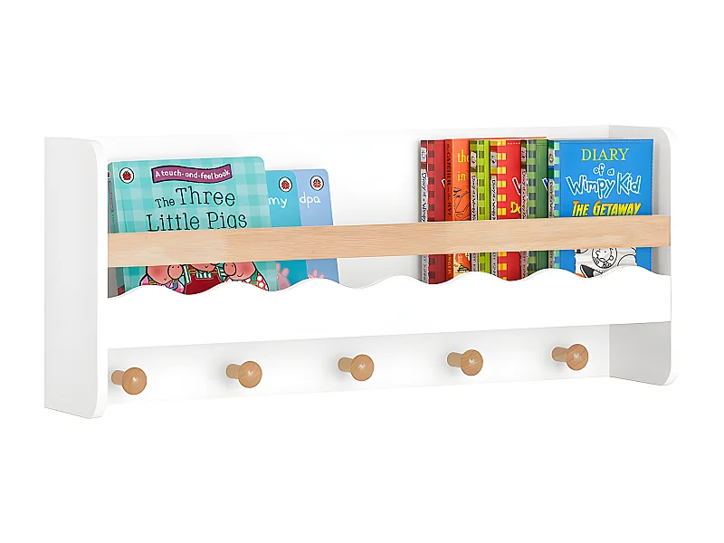 SoBuy armário de criança, armário de livros infantis, armário infantil KMB78-W