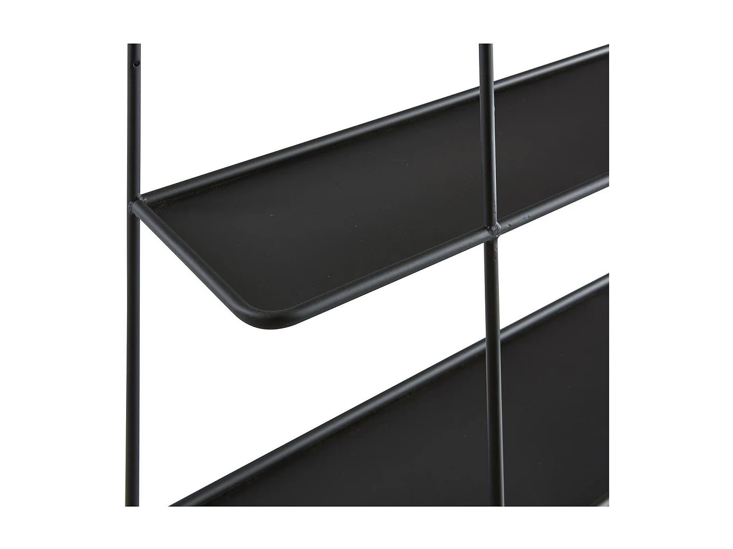 Wandplank 3 zwart metalen planken Oreev