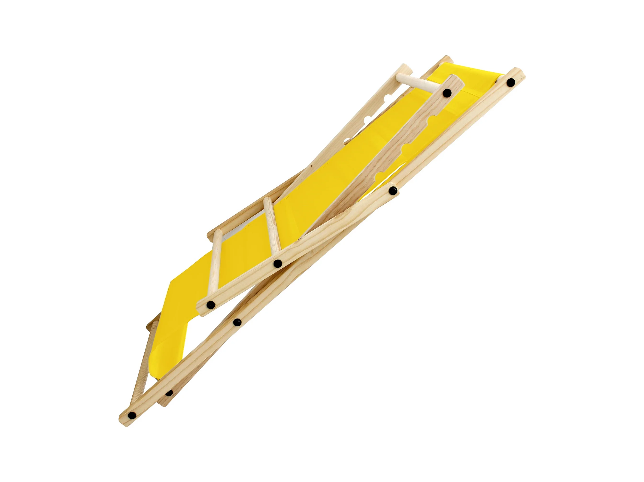 Sedia A Sdraio Pieghevole In Legno, Set Da 2 Pezzi, Colore Giallo, Sdraio Pieghevole E Regolabile, Per Giardino, Spiaggia E Balcone, Sdraio Da Giardino Con Rivestimento In Tessuto Traspirante, Tessuto