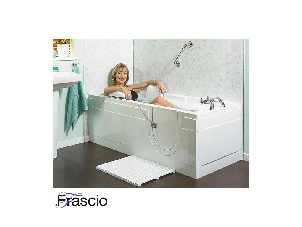 Bañera Con Puerta y Asiento Modelo 17 Medidas 170x70 cm Versión Izquierda